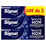 Dentifrice White Now 3x Plus Blanc Longue Durée Et Action Anti-tache SIGNAL