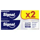 Dentifrice Blancheur 3en1 doux émail nettoyant anti-tache White Now SIGNAL
