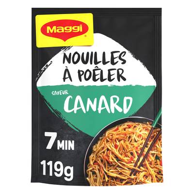 Maggi Nouilles saveur canard déshydratées à poêler en sachet, 119g