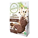 Bisson Biscuit sablés céréales choco bio, 200g