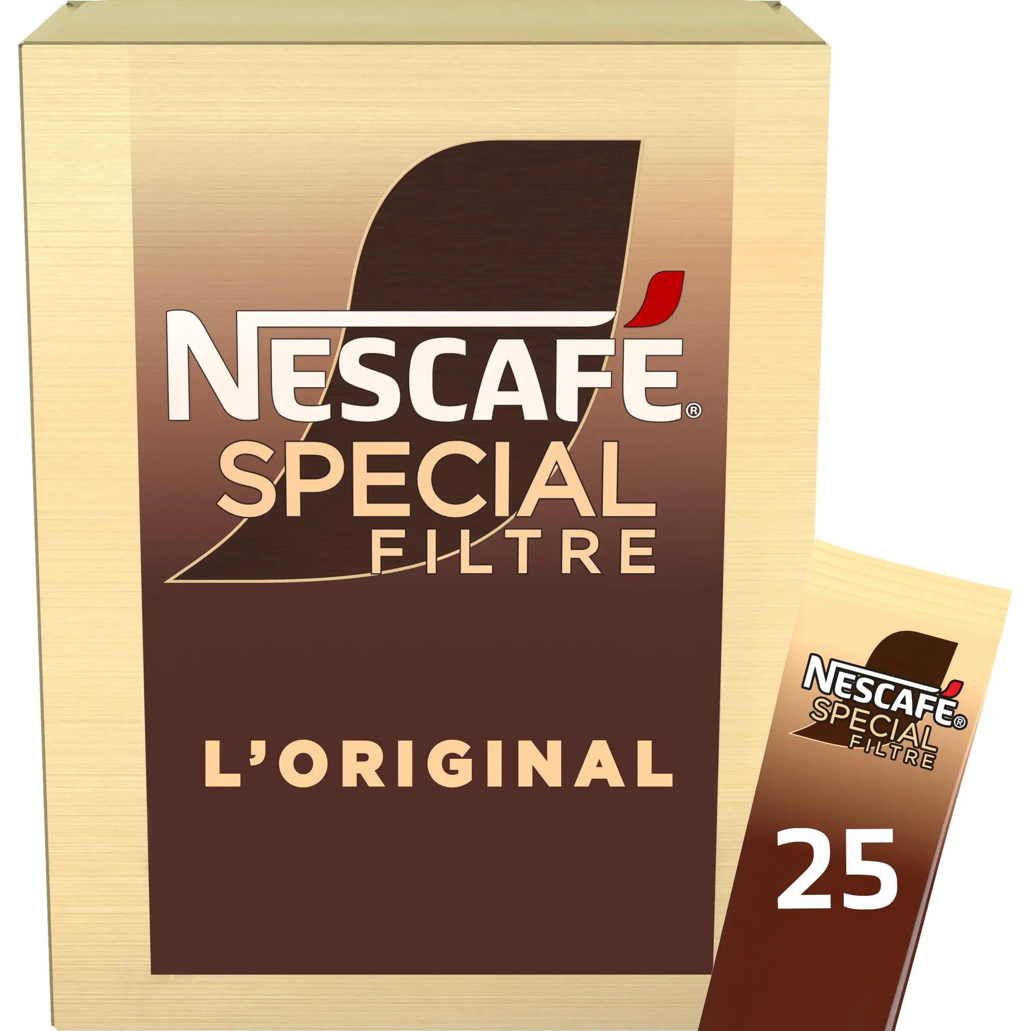 NESCAFE Café soluble en stick spécial filtre