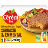 CÉRÉAL BIO Galettes boulgour et sarrasin à l'emmental