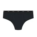 Dim Culotte menstruelle Taille 36/38 Flux Abondant Noire Coton Bio, 1 Boxer