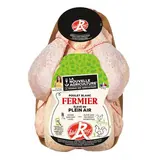 La Nouvelle Agriculture Poulet Blanc Entier Fermier Label Rouge Prêt à Cuire, 1,4kg
