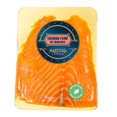 Nautilus Collection Saumon Fumé Ecosse, 4 tranches - 160g