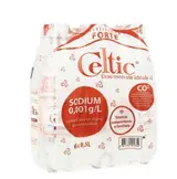Eau minérale naturelle fortement pétillante, Celtic (6 x 0,5 L)
