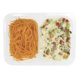 Duo de Crudité Carotte / Taboulé + Sauce 100% TOUT PRET