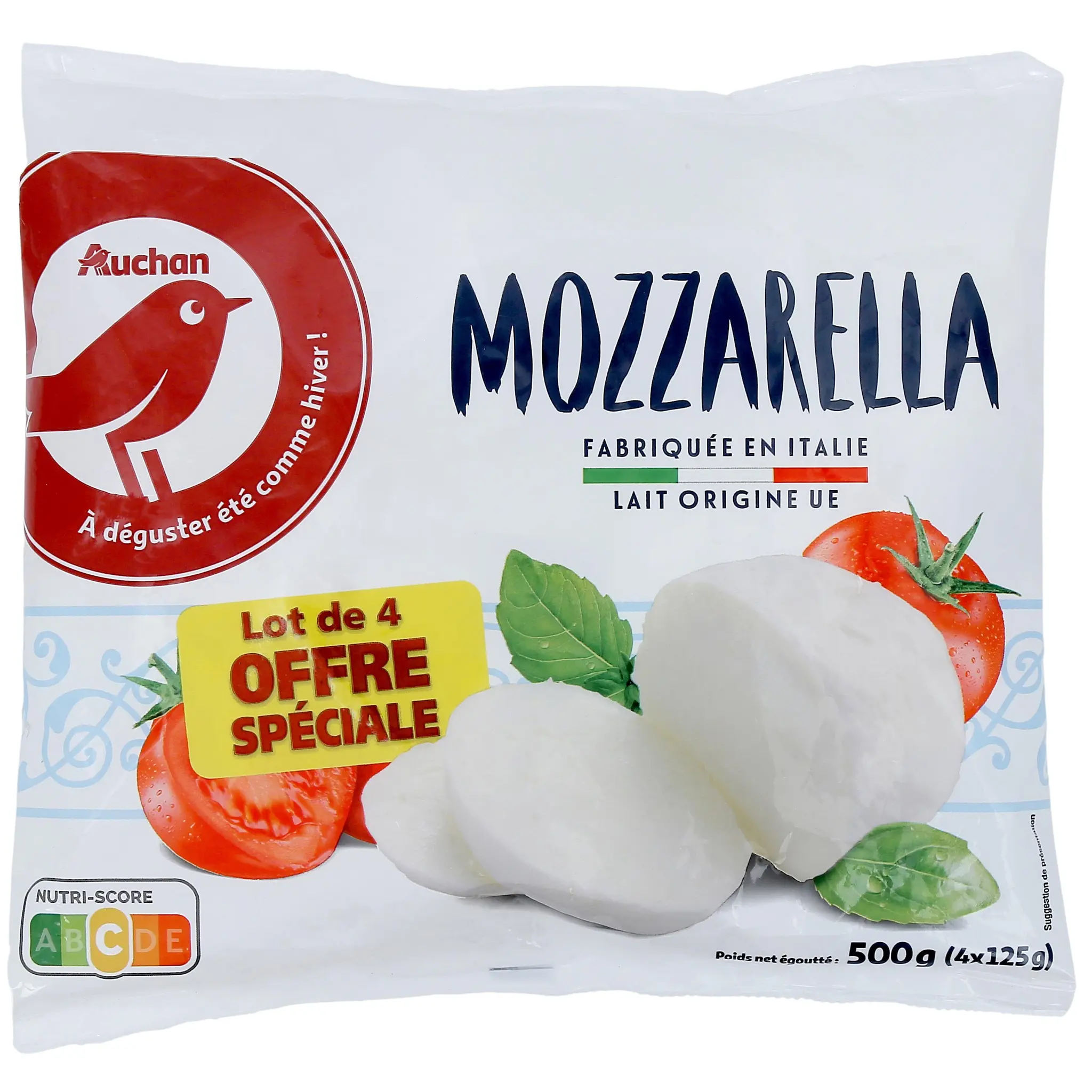 AUCHAN Mozzarella