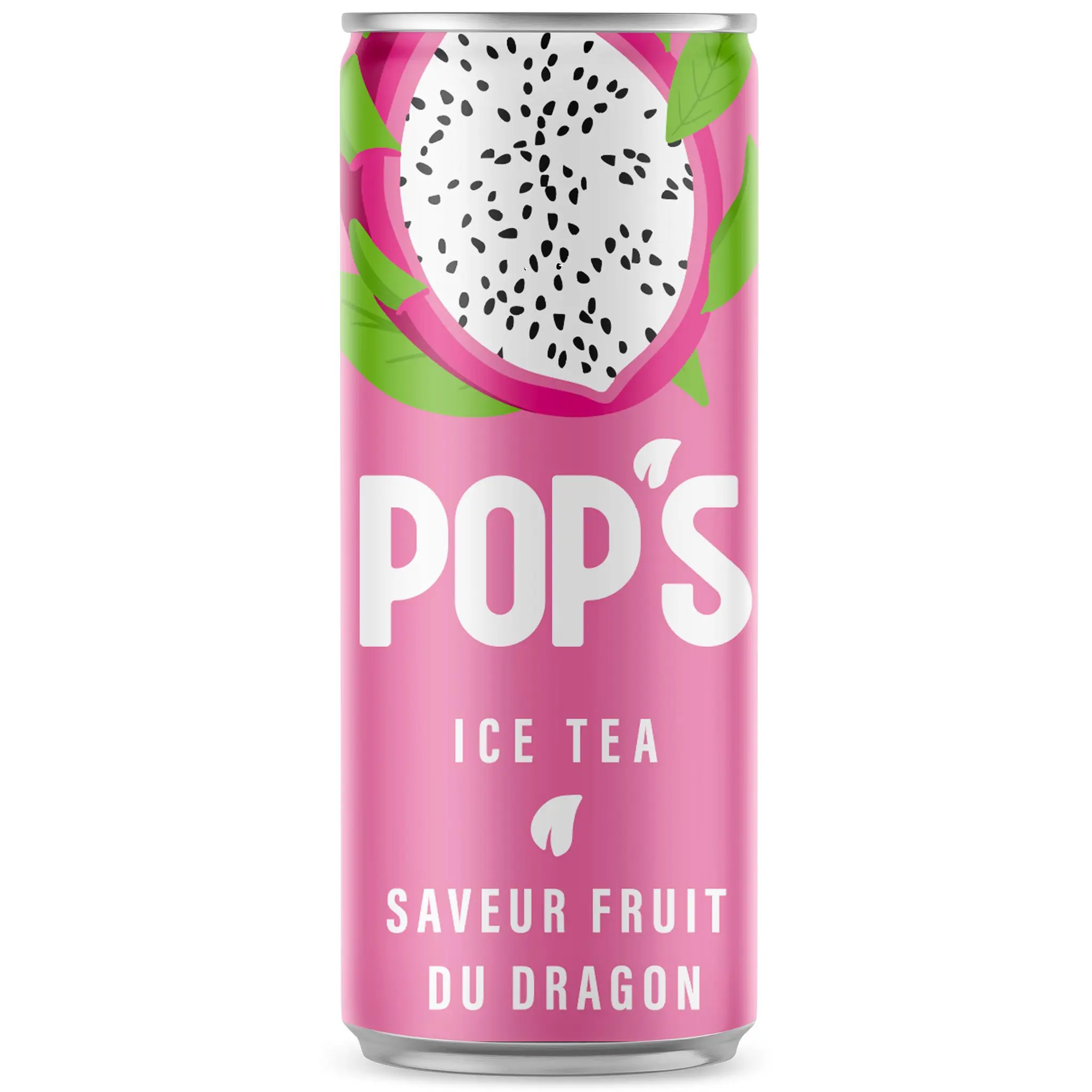 POP'S Ice tea saveur fruit du dragon