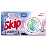 Skip Lessive Capsules Hypoallergénique Ultimate, 34 capsules