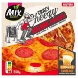 Mix Buffet Pizza Cheezy Salami Piquant Mozzarella Cheddar Origan, 550g