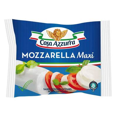 Casa Azzurra Mozzarella maxi format, 250g
