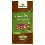 Alnatura Chocolat au Lait et Noisettes Entières Bio, 100g