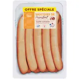 Saucisses de Francfort Qualité Supérieure PIERRE SCHMIDT