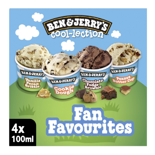 Glace en Pot Fan Favourites BEN & JERRY'S