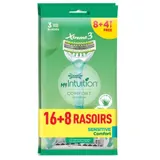 Rasoirs Xtreme 3 Femme Sensitive Confort Aloe Vera My Intuition WILKINSON