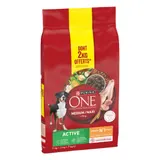 Croquettes Pour Chien Adulte Medium Maxi +10kg Digestion Facile Poulet Riz Active PURINA ONE