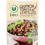 Quinoa lentilles et tomates  boîte de 250g