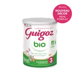 GUIGOZ BIO - Lait infantile croissance en poudre bio, dès 12 mois - 800g
