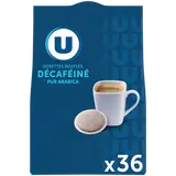 Café décafeiné dosette x36 U 252g