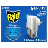 Diffuseur électrique liquide 45 nuits RAID TP19 32mL