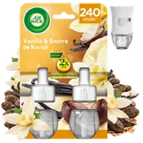 Recharge diffuseur électrique désodorisant AIRWICK vanille & karité x2