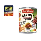 Ravioli bolognaise 100% boeuf PAUL & LOUISE, boîte de 400g