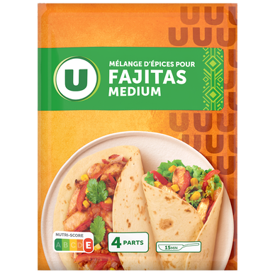 Mélanges épices pour fajitas  sachet 30g
