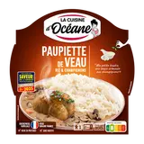 Paupiette de Veau champignons et riz LA CUISINE D'OCEANE 300g
