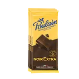 Tablette Chocolat Noir Extra POULAIN - 3x100g