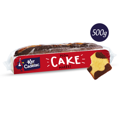 Gateau marbré au chocolat KER CADELAC 500g