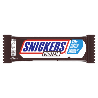 Barre protéinée chocolat caramel cacahuètes SNICKERS, 47g