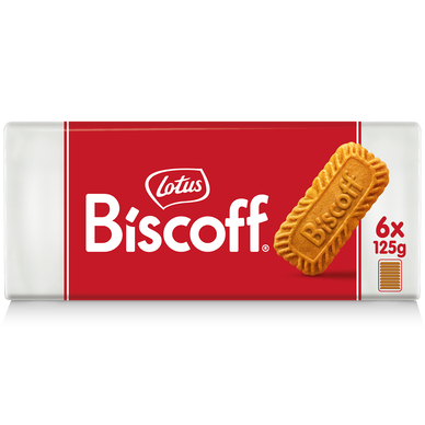 Biscuits Spéculoos fraîcheur LOTUS, 6 paquets de 125g
