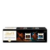 Assortiment excellence noir 70% cacao et fleur de sel LINDT boîte 158g