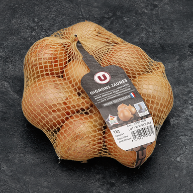 Oignon jaune FILIERE U - Filet 1kg