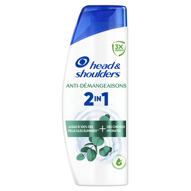 Shampoing antipelliculaire et anti-démangeaisons HEAD&SHOULDERS 300mL