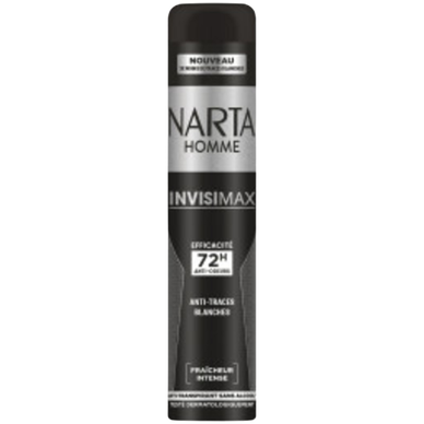 Déodorant aérosol homme NARTA Invisimax 200ml