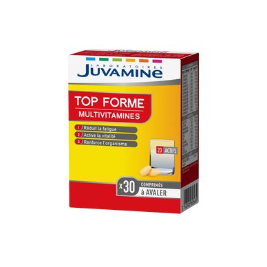 Multivitamines top forme JUVAMINE, 30 comprimés