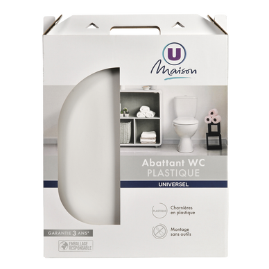 Abattant WC Blanc