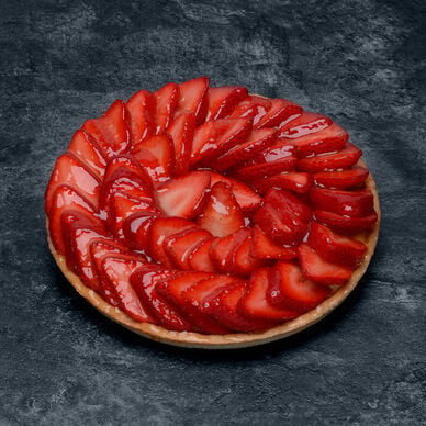 Tarte fraises, 6 parts, 910g