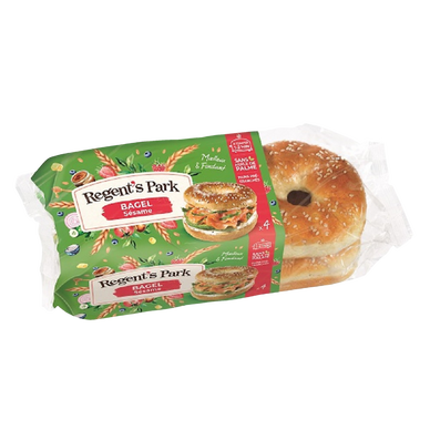 Pain Bagel au sésame REGENT'S PARK x4 - 250g