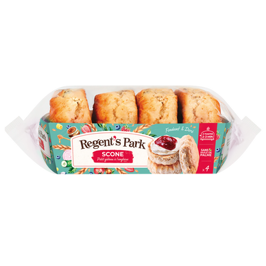 Scones natures REGENT'S PARK, x4 soit 240g