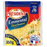 Emmental râpé fondant PRESIDENT - 350g
