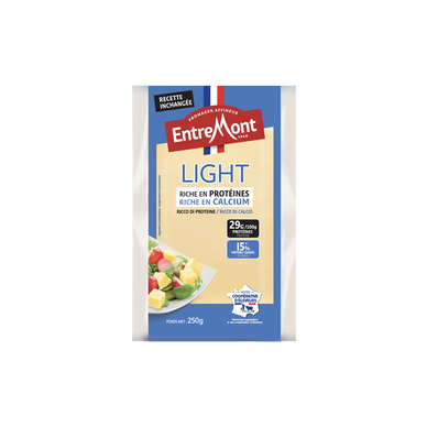 Fromage allégé 15%MG ENTREMONT - 250g