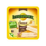 Fromage au lait pasteurise 29,5%mg special croque monsieur LEERDAMER x6 tranches 150g