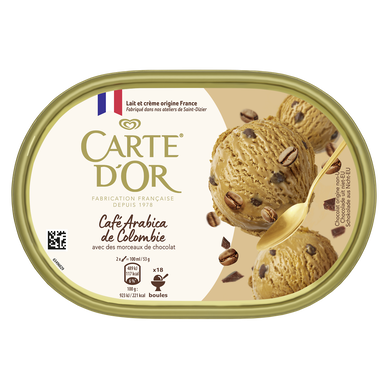 Crème glacé café CARTE D'OR 481g