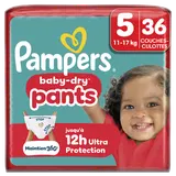Culottes PAMPERS Baby-Dry taille 5 11kg-17kg x36