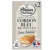 Escalope cordon bleu de poulet, PERE DODU, France, 2 pièces, 200g