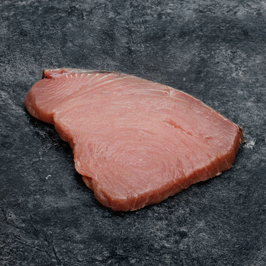Longe de thon albacore, Thunnus Albacares, pêché en Océan Indien