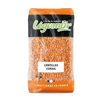Légumor Lentilles Corail sèches, 500g